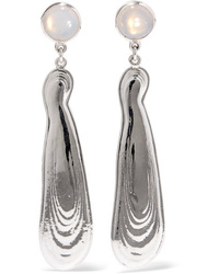 Leigh Miller Silver And Glass Earrings