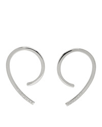 Maison Margiela Silver Engraved Ear Cuff Set