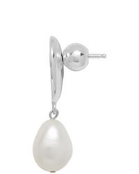 Sophie Buhai Silver Everyday Pearl Drop Earrings