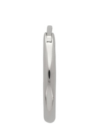 Fendi Silver F Is Mini Hoop Earring Set