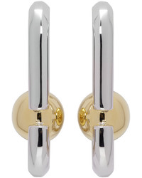 Marc Jacobs Silver Icon Statet Earrings