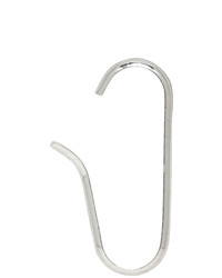 Saskia Diez Silver No 3 Wire Bold Single Ear Cuff