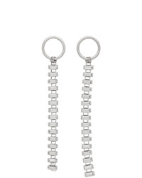 Justine Clenquet Silver Patti Earrings