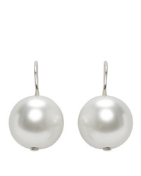 Sophie Buhai Silver Pearl Iris Earrings