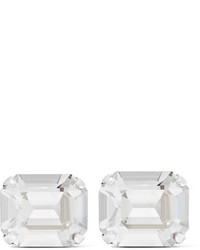 Isabel Marant Silver Tone Crystal Earrings