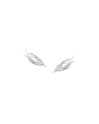 Shaun Leane White Feather Diamond Earrings