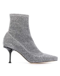 Sergio Rossi Lurex Ankle Boots