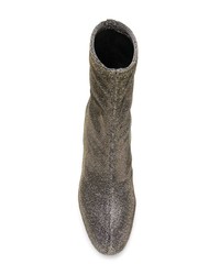 MICHAEL Michael Kors Michl Michl Kors Metallic Sock Ankle Boots
