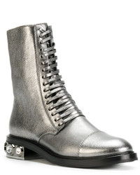 Casadei Crystal Embellished City Rock Boots