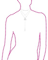 Charlotte Russe Embellished Choker Statet Necklaces 3 Pack