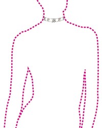 Charlotte Russe Embellished Rebel Choker Necklace