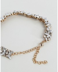 Her Curious Nature Bridal Crystal Embellished Choker