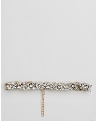 Her Curious Nature Bridal Crystal Embellished Choker