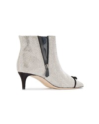 Marco De Vincenzo Crystal Bow Embellished Ankle Boots