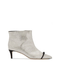 Marco De Vincenzo Crystal Bow Embellished Ankle Boots