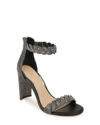 JEWEL BADGLEY MISCHKA Fionne Glitter Embellished Sandal