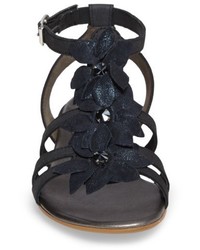 Paul Green Norien Embellished Flower Sandal