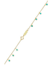 Jennifer Meyer By The Inch 18 Karat Gold Turquoise Necklace