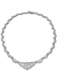 Max Chloe Collection Iii Cz Princess Choker Necklace