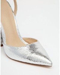 Asos Collection Playground Embellished Pointed High Heels