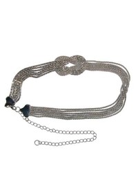 CTM Figure 8 Chain Belt For Silver One Size