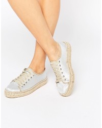 Park Lane Lace Up Espadrille Shoes, $52 | Asos | Lookastic