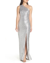 Adrianna Papell One Shoulder Gown