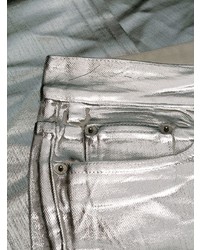 MM6 MAISON MARGIELA Metallic Flared Jeans