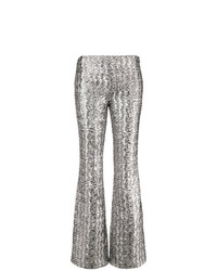 Michael Kors Collection Glitter Effect Flared Trousers