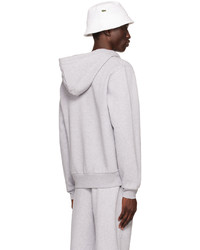 Lacoste Gray Patch Hoodie