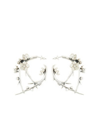 Shaun Leane Cherry Blossom Diamond And Pearl Earrings