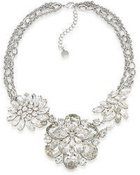 Carolee Lux Haute Hollywood Drama Floral Necklace