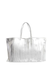 Steve Madden Corrie Fringe Faux Leather Tote