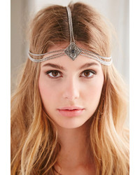 Forever 21 Chained Etched Pendant Head Piece