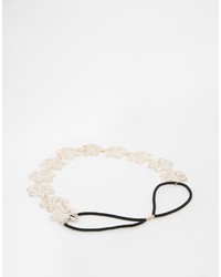 Asos Collection Filigree Flower Chain Headband