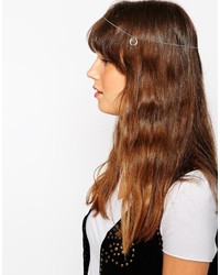 Asos Collection Open Circle Triangle Hair Chain