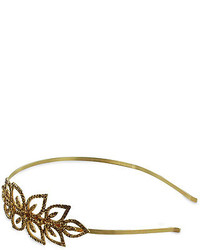 France Luxe Crystal Square Flower Headband