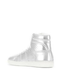 Saint Laurent Padded Hi Top Sneakers