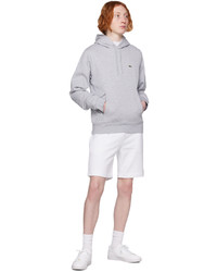 Lacoste Gray Patch Hoodie