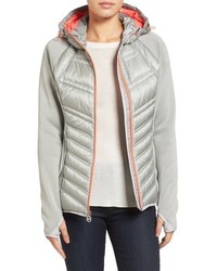 MICHAEL Michael Kors Michl Michl Kors Mixed Media Hooded Down Jacket