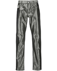 Alexander McQueen Metallic Slim Fit Jeans