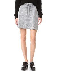 Silver Knit Skirt