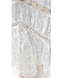Zimmermann Adorn Crystal Lace Miniskirt