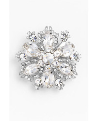 Nina Treasure Floral Crystal Brooch