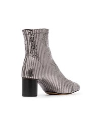 Isabel Marant Datsy 50 Calf Leather And Lamb Skin Boots