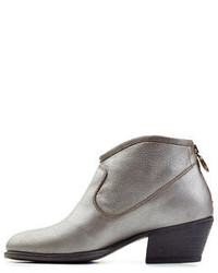 Fiorentini+Baker Fiorentini Baker Metallic Leather Ankle Boots