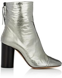 Isabel Marant Grover Wrinkled Leather Ankle Boots