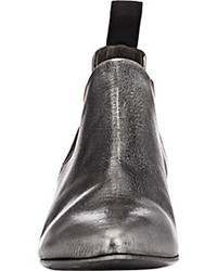 Marsèll Marsll Point Toe Chelsea Boots Silver Size 75