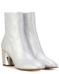 Proenza Schouler Metallic Leather Ankle Boots