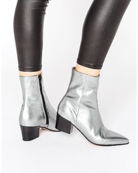Asos Retsella Leather Ankle Boots